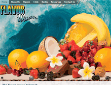 Tablet Screenshot of flavorwaves.com